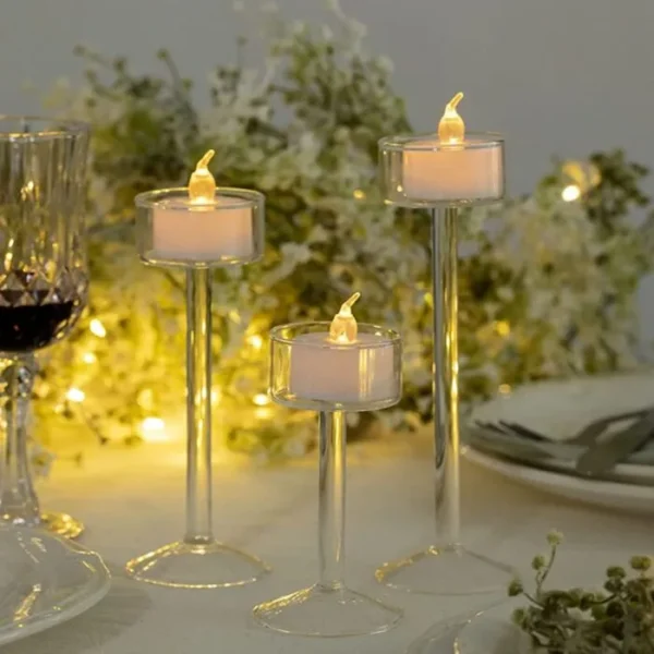 Flameless LED Candle Flickering Light for Festive ✨ (Pack of 6) - Image 3