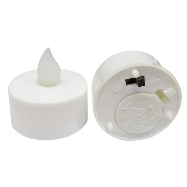 Flameless LED Tea Light Candle – Safe & Elegant Glow (Pack of 6) - Image 6