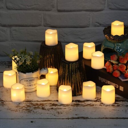 Smokeless LED Candle – Safe & Clean Lighting (Pack of 6)